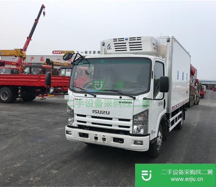 湖北出售二手五十鈴4米2國五冷藏車