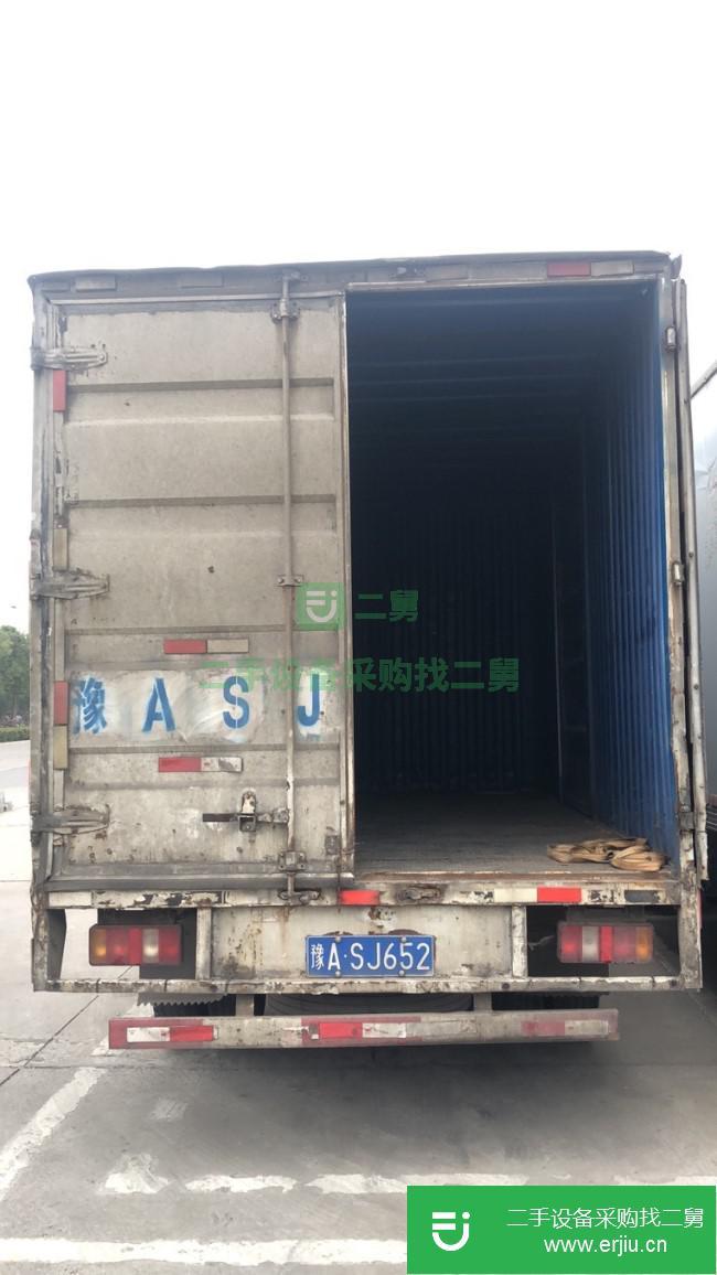 河南出售二手上汽躍進(jìn)廂式貨車(chē)