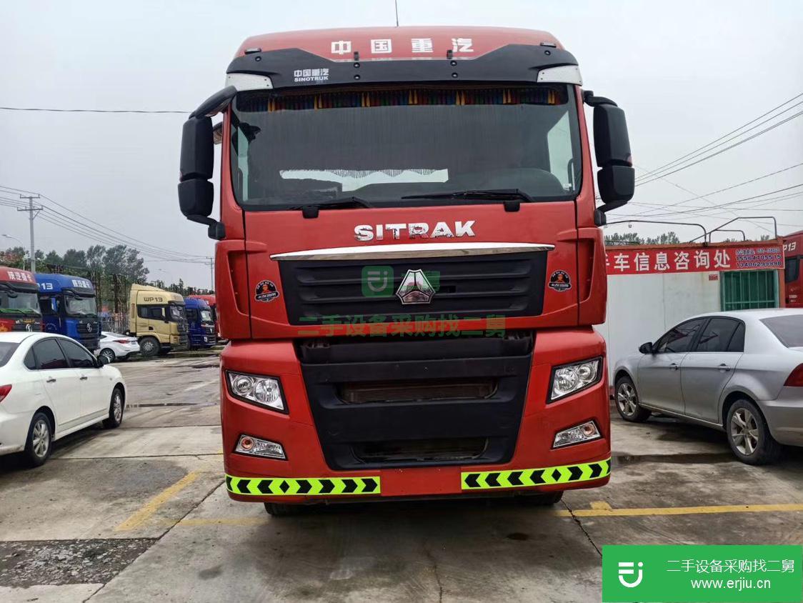 山東出售二手重汽汕德卡牽引車
