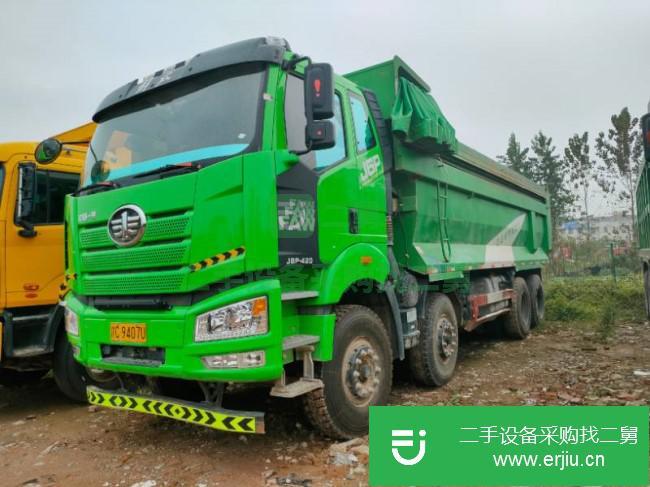 江西出售二手一汽解放7.6米自卸車