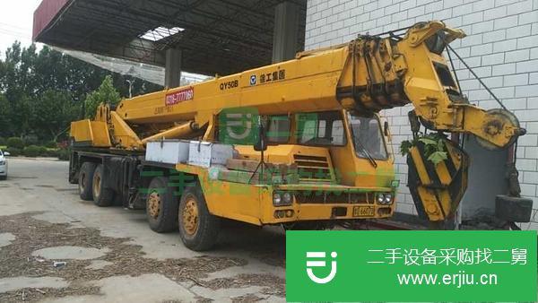 河北出售二手徐工QY50B汽車吊