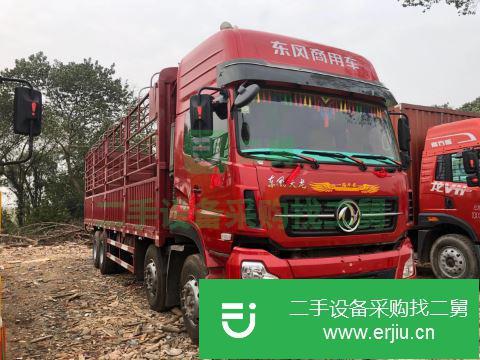 江西出售二手東風天龍前四后八高欄貨車