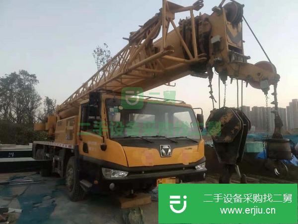 湖南出售二手徐工25K-2國三汽車吊車況精品