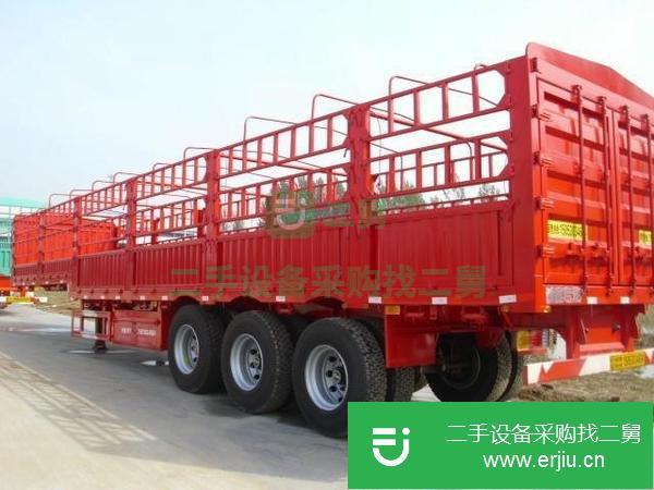 吉林出售二手蒼藍半掛車