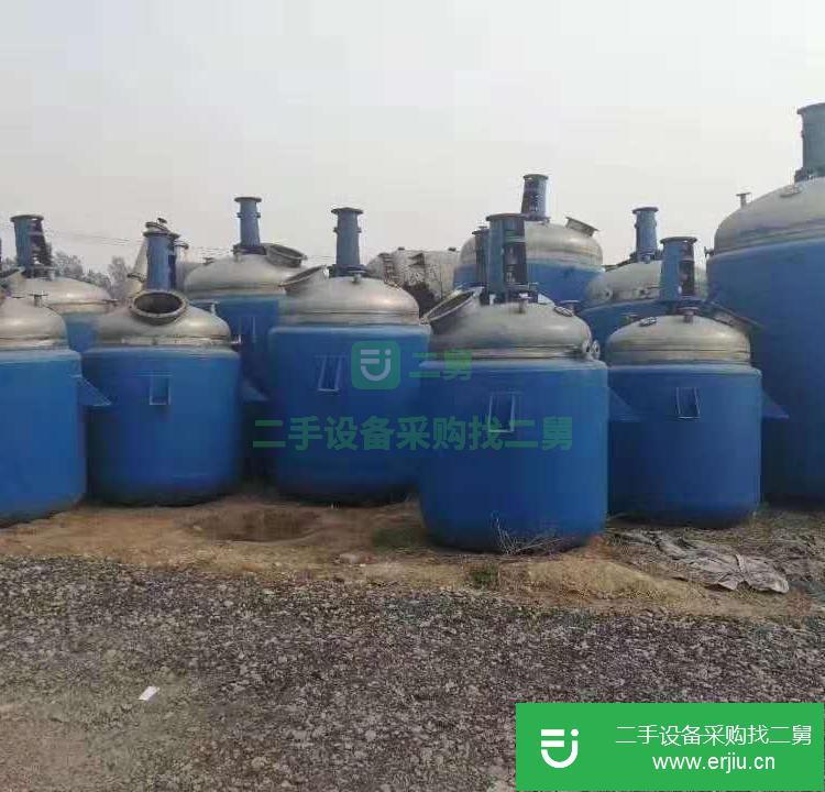 山東出售二手不銹鋼反應釜