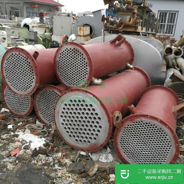 山東出售二手三效降膜冷凝器
