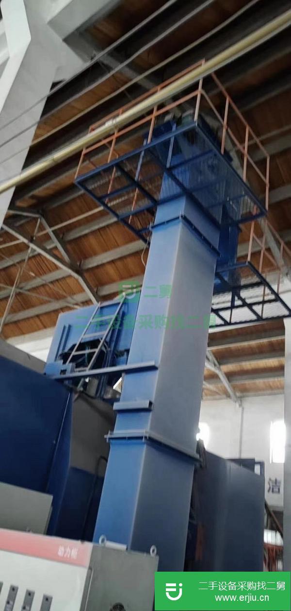 黑龍江出售二手懸掛鏈通過式拋丸機(jī)