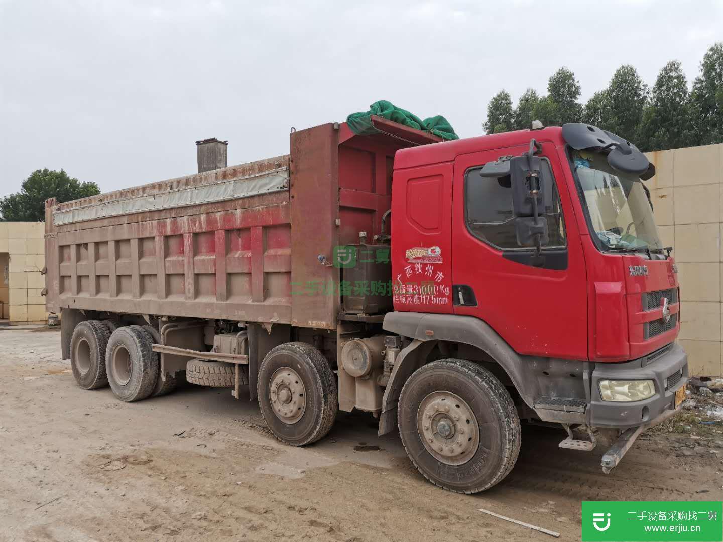 廣東出售二手東風柳汽280馬力自卸車