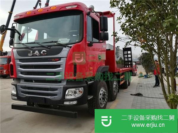 河南出售二手4.7米軸距國(guó)五江淮單橋平板運(yùn)輸車