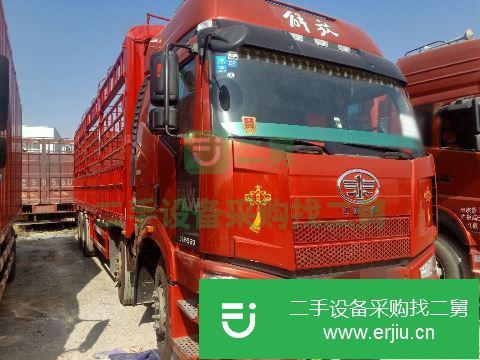 江西出售二手一汽解放J6P倉柵載貨車