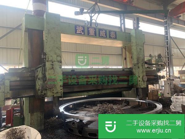 江蘇出售二手武重5米數控立式車床，西門子系統