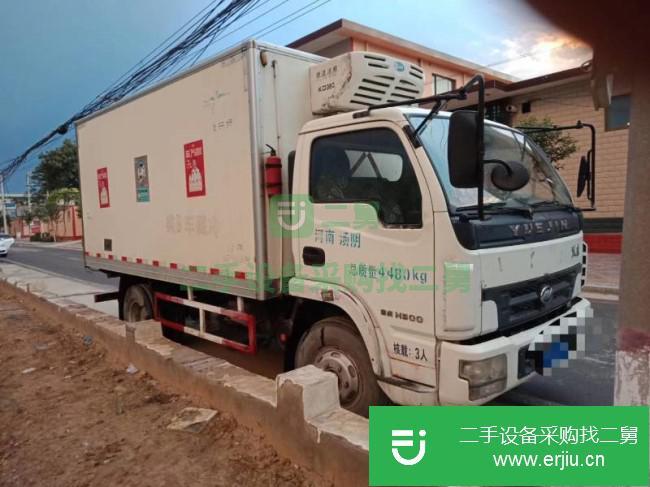 河南出售二手上汽躍進(jìn)冷藏車