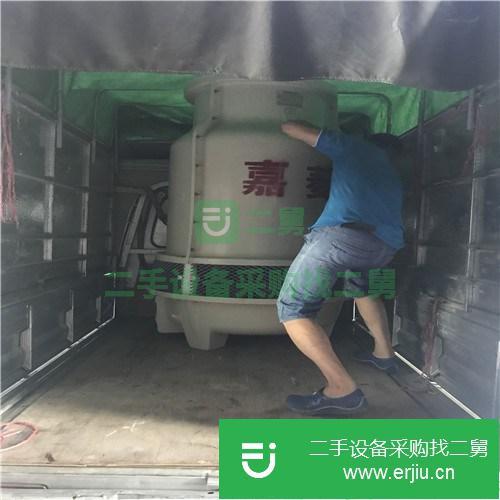廣東出售二手逆流式圓形玻璃鋼冷卻塔