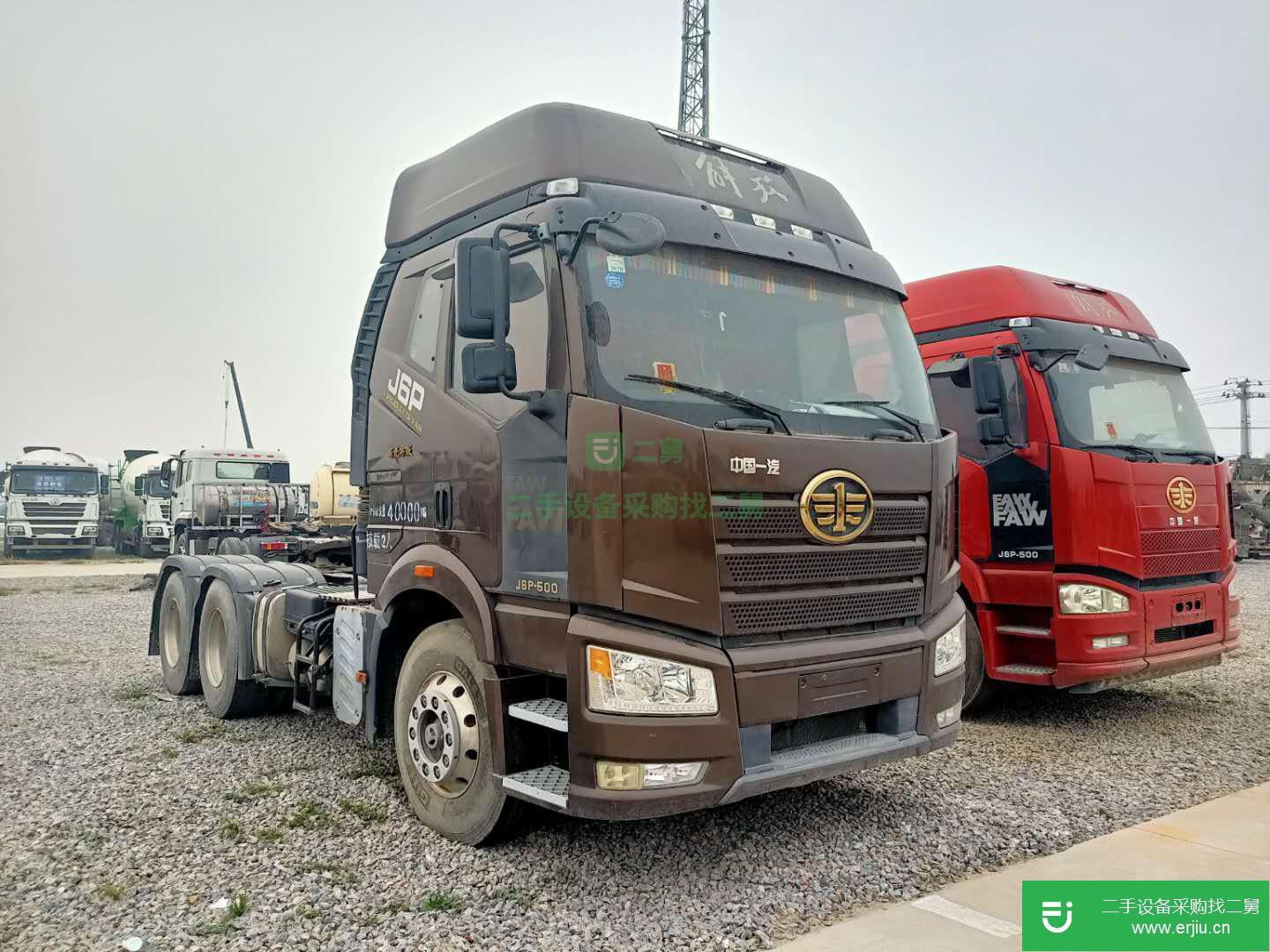 山東出售二手解放J6P牽引車
