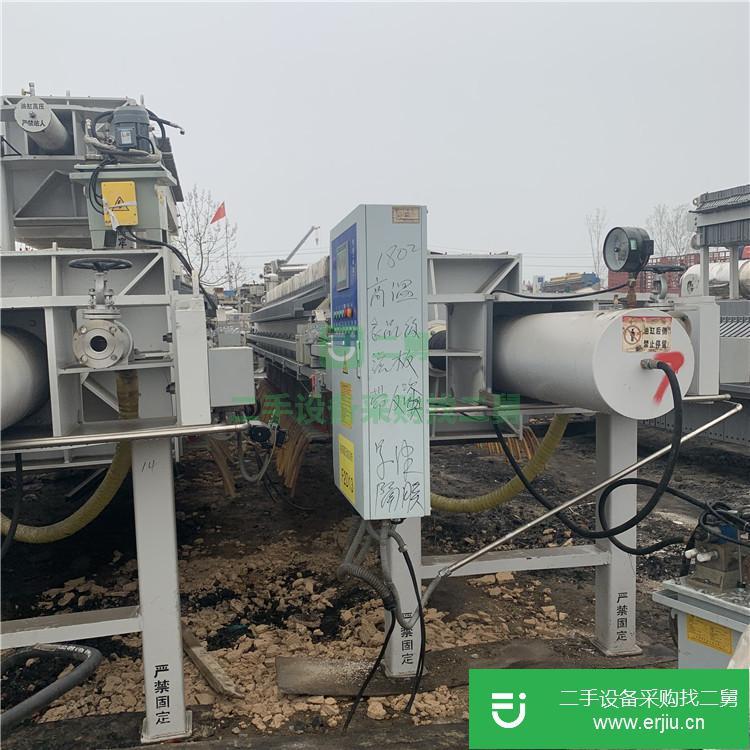 山東出售二手100平方自動(dòng)壓濾機(jī)