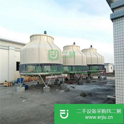 廣東出售二手高強度逆流式圓形玻璃鋼冷卻塔
