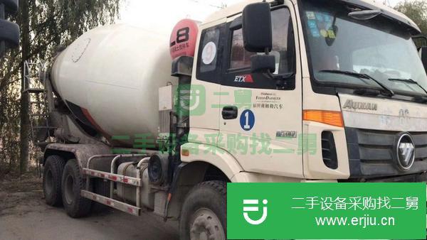 黑龍江出售二手歐曼攪拌車，大14拉16方