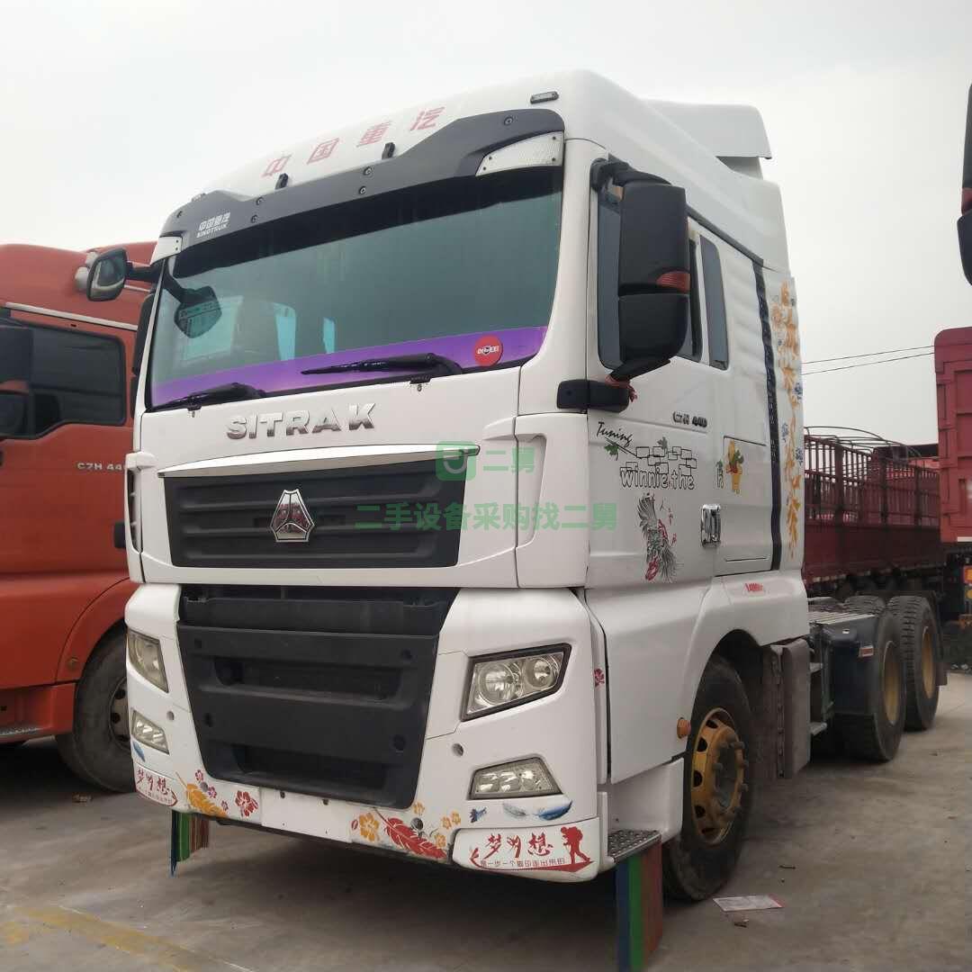 出售二手解放JP6/540馬力牽引車頭