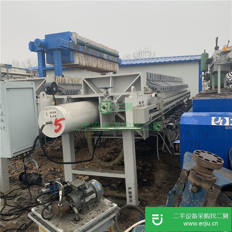 山東出售二手100平方自動(dòng)壓濾機(jī)