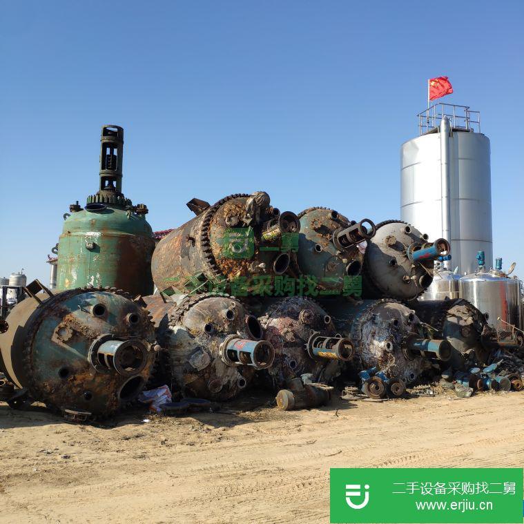 山東出售二手搪瓷反應釜