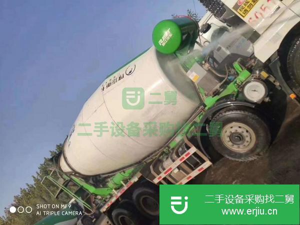 河北出售二手豪沃國五輕量化前四后八攪拌車