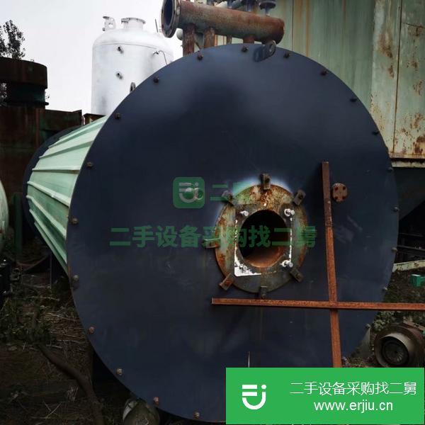 山東出售二手河北藝能2400千瓦燃氣導熱油鍋爐