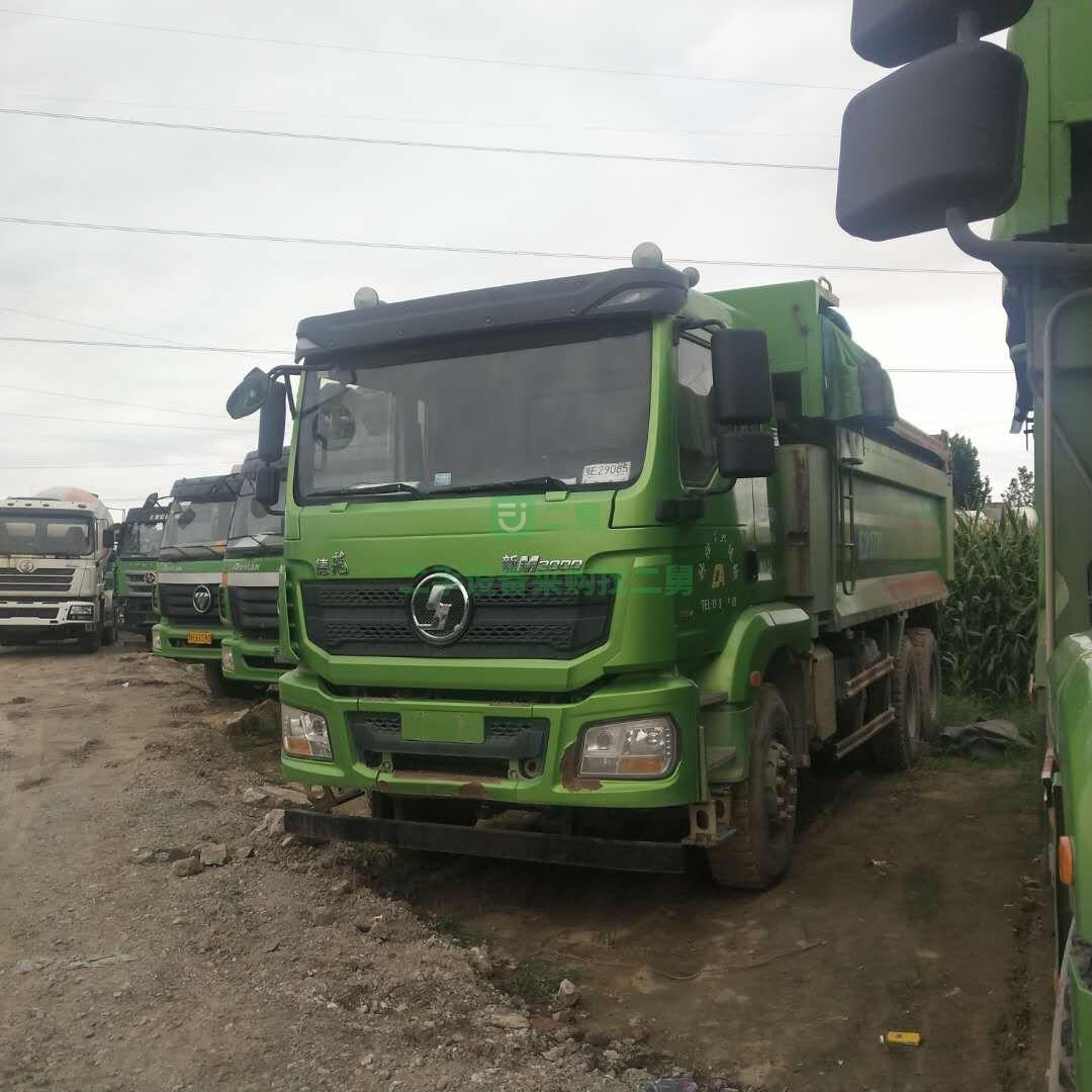 出售二手豪沃前四后八自卸車 7.8米大箱翻斗