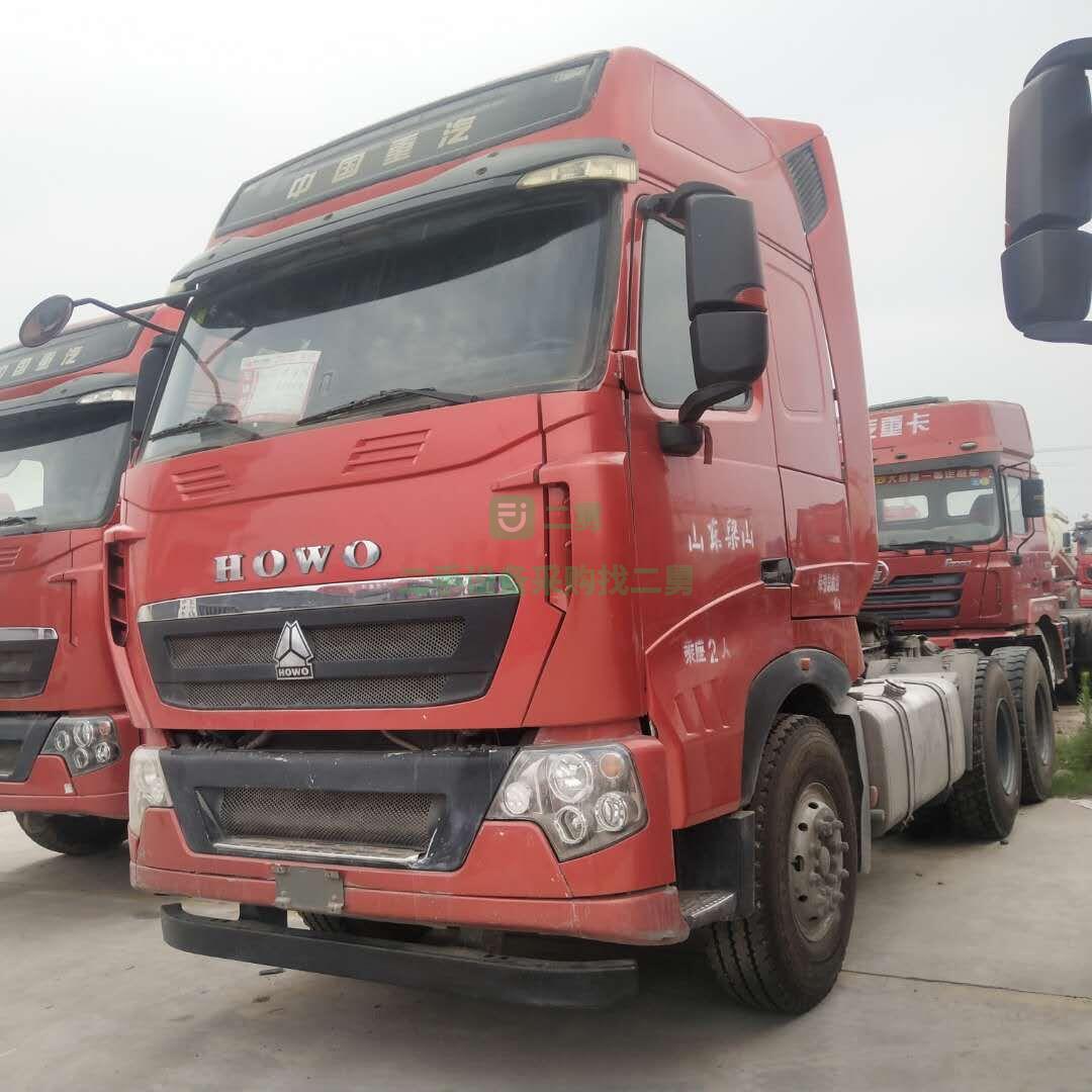 出售18年10月二手天龍旗艦520馬力牽引車頭