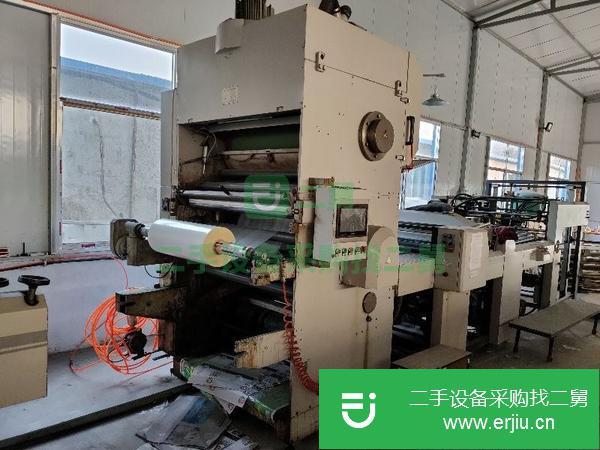 山東出售二手華威1050全自動覆膜機