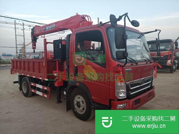 湖北出售二手5噸隨車吊可包上個人戶可按揭
