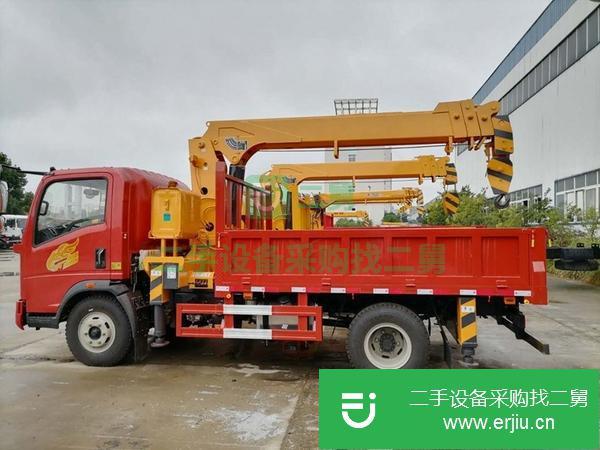 安微出售二手重汽豪曼6.3噸隨車吊