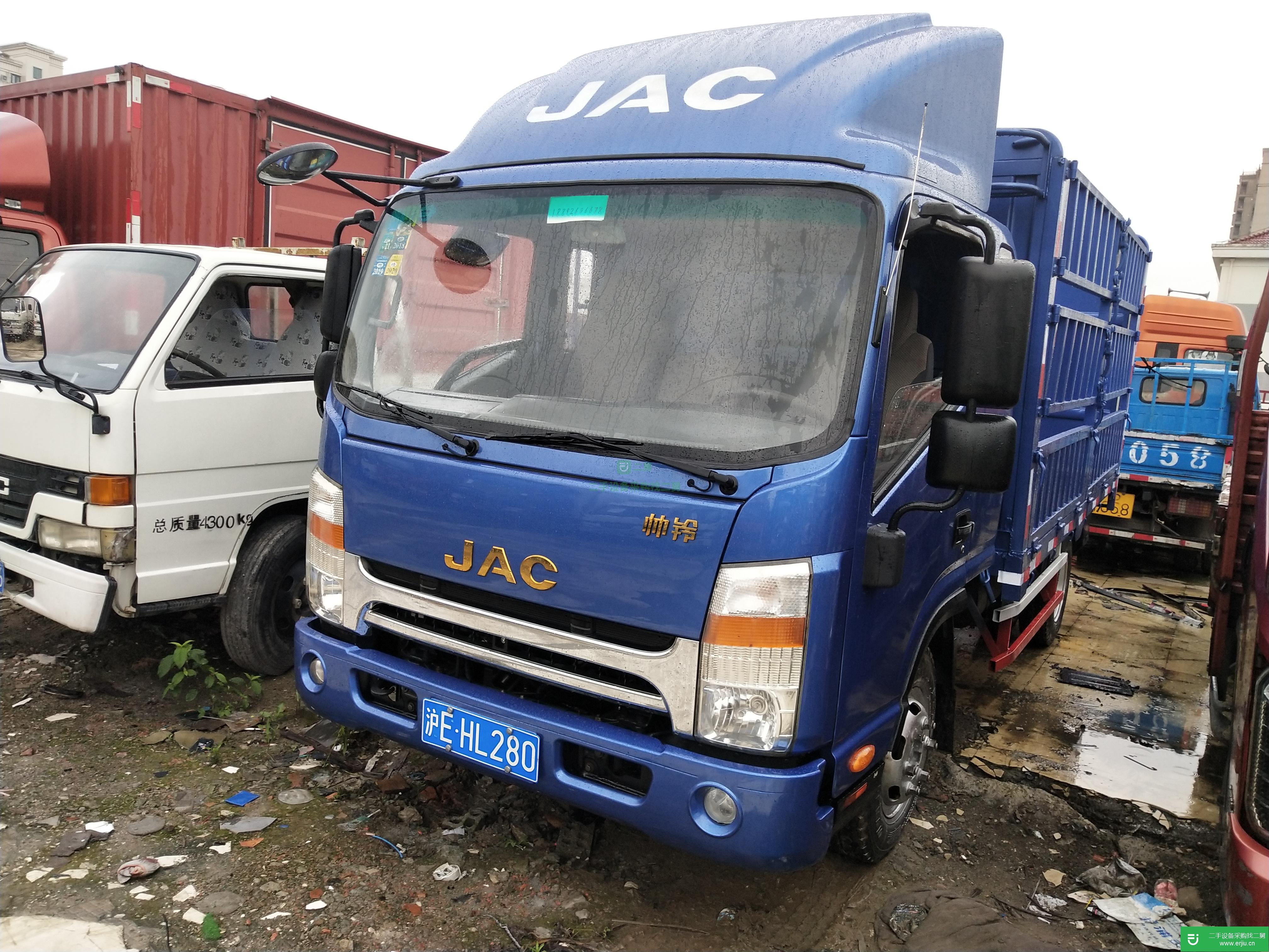 上海出售二手江淮帥鈴高欄貨車
