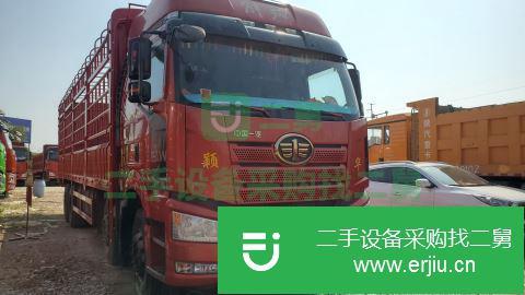 江西出售二手一汽解放J6P倉欄式載貨車