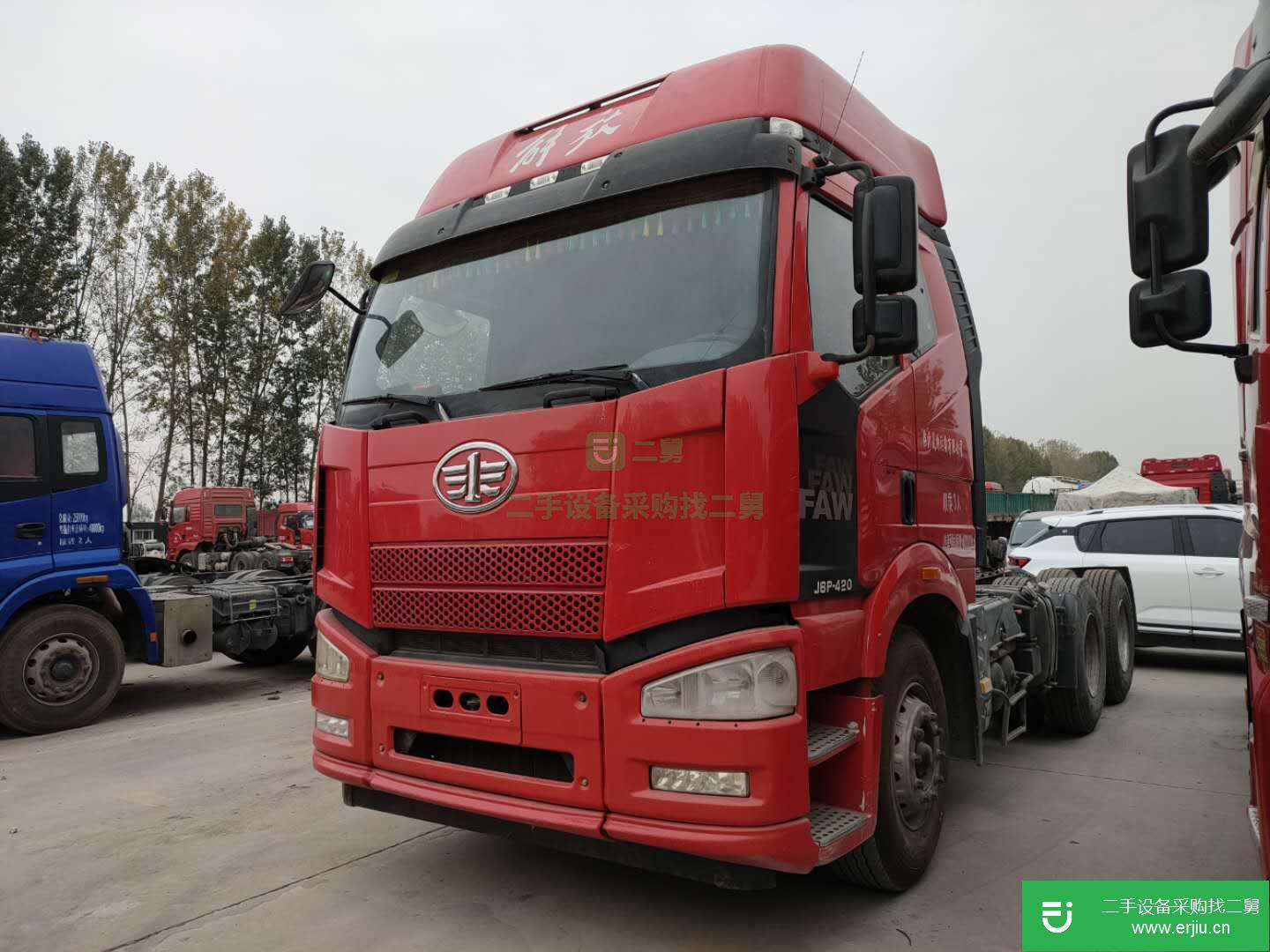 山東出售二手解放J6P牽引車