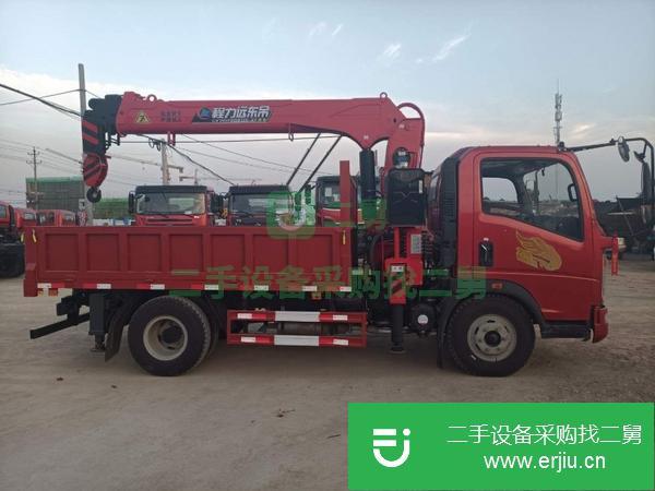 湖北出售二手5噸隨車吊可包上個人戶可按揭