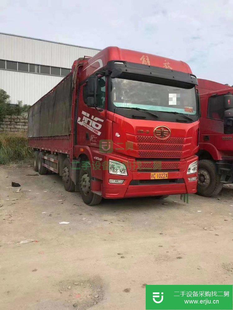 江西出售二手青島解放高欄載貨車