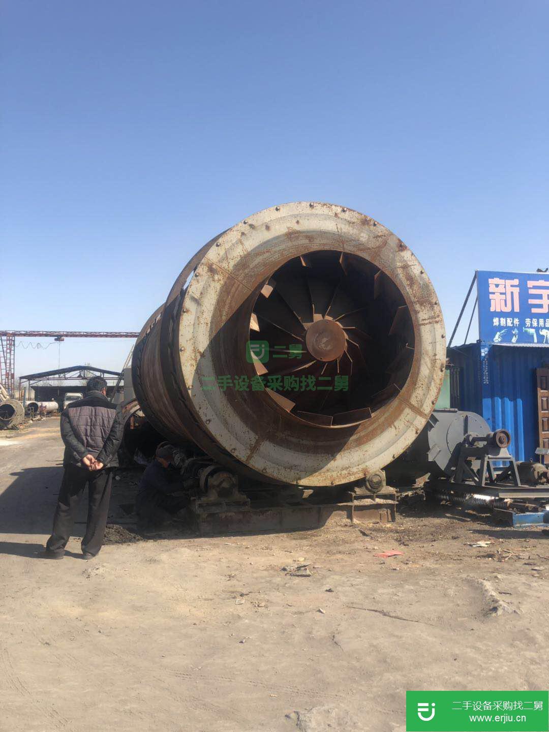 山東出售二手3.2X7米三筒沙子烘干機