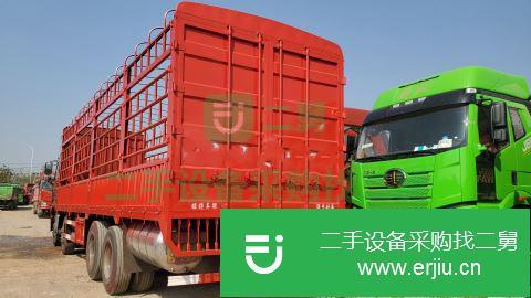 江西出售二手一汽解放J6P倉欄式載貨車