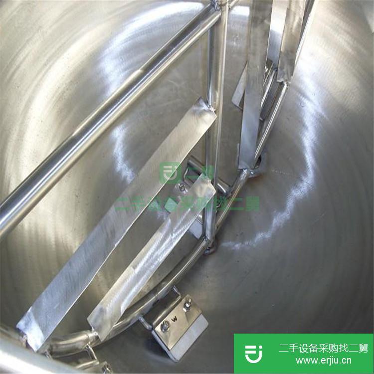 山東出售二手蒸汽加熱夾層鍋