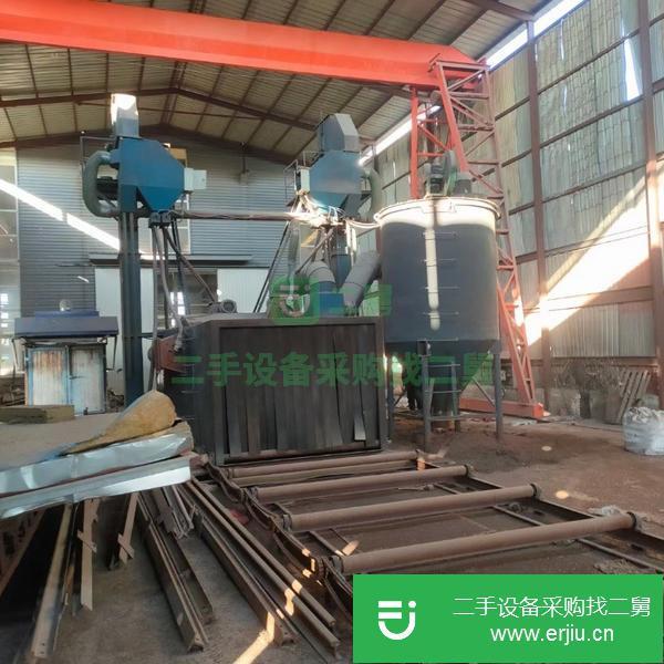 天津出售二手通過式拋丸機