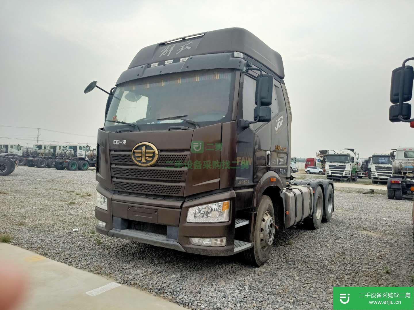 山東出售二手解放J6P牽引車