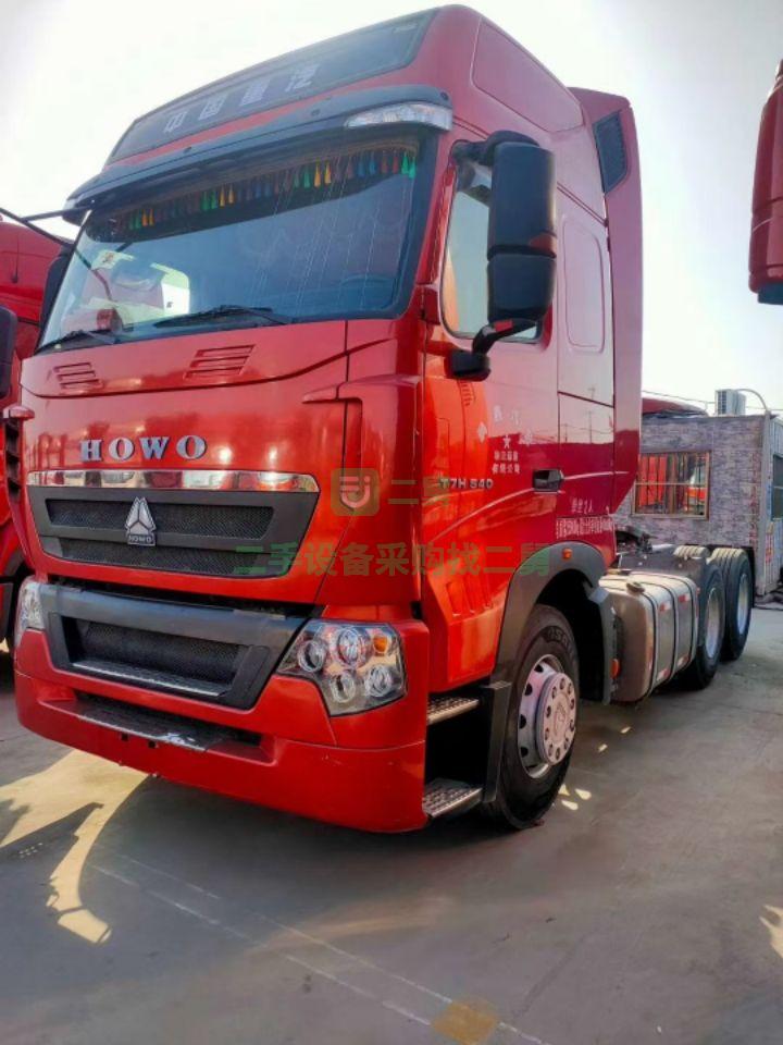 出售18年2月豪沃T7H牽引車，540馬力德國曼技術發動機，國五排放