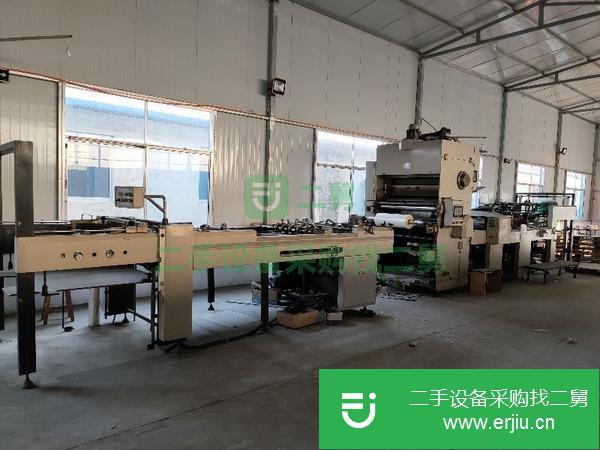 山東出售二手華威1050全自動覆膜機