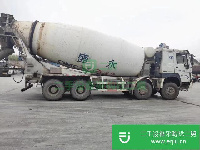 山東出售二手福田歐曼攪拌車