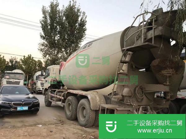 黑龍江出售二手歐曼攪拌車，大14拉16方