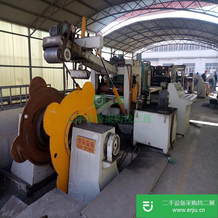 山東出售二手3一14x2米開卷校平機