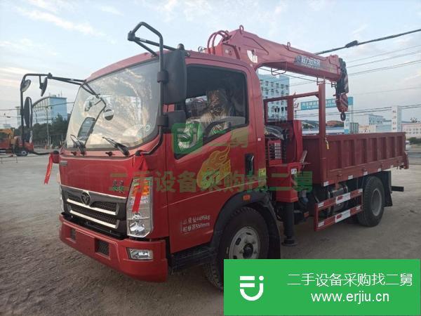 湖北出售二手5噸隨車吊可包上個人戶可按揭
