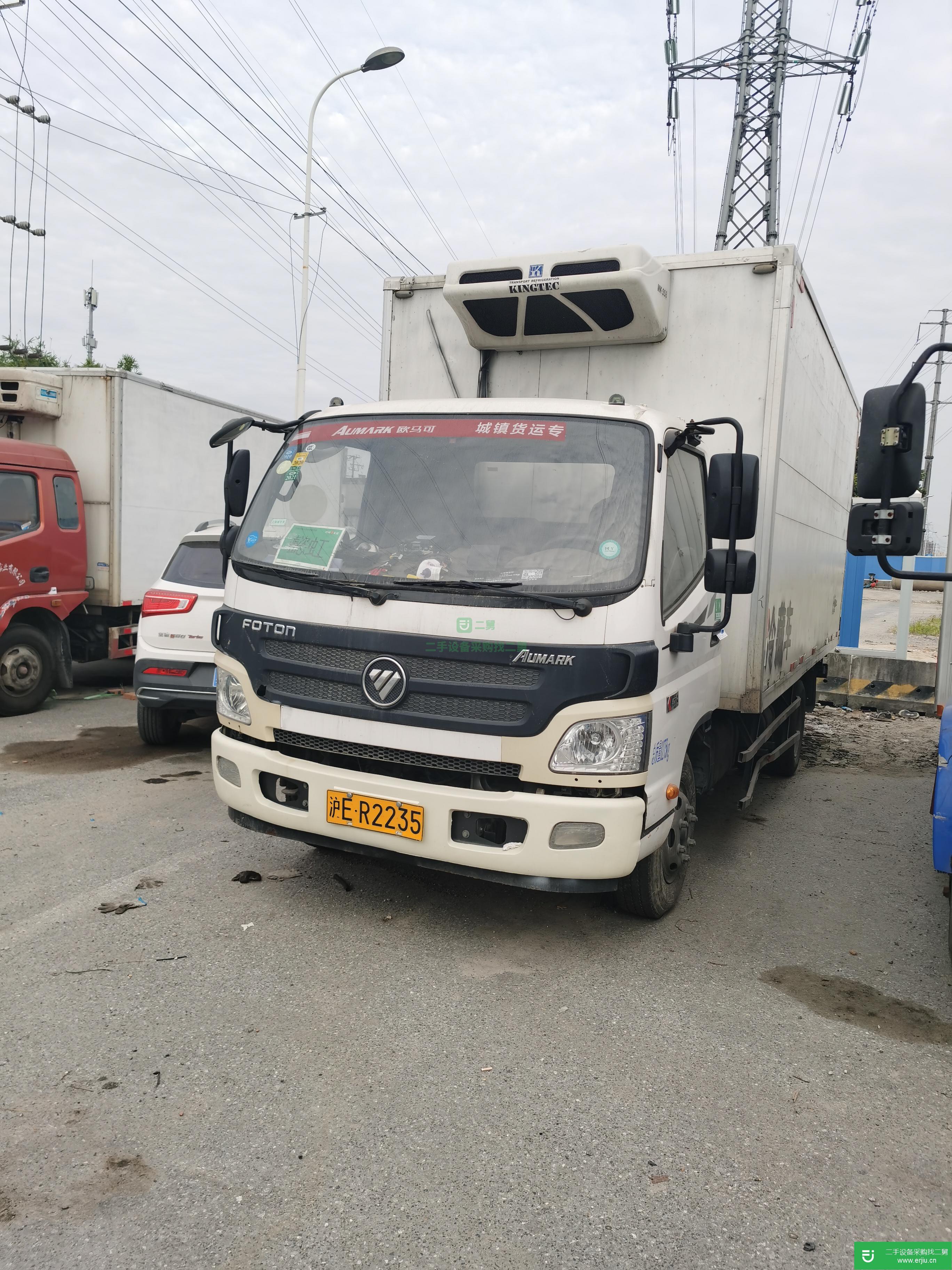上海出售二手福田歐馬可冷藏車
