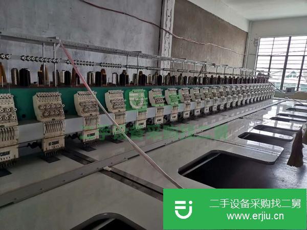 浙江出售二手科創(chuàng)32頭330小高速繡花機