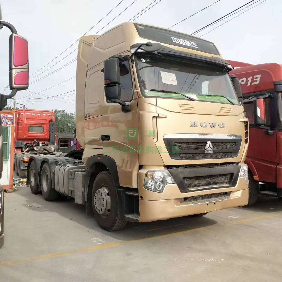 出售二手18年的豪沃牽引車可分期